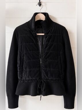 Athleta  Hanover Hybrid Jacket, BLACK SIZE M            #464619 X0913H
